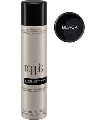 Toppik hårfortykningsmiddel fargespray - svart Toppik hair thickener color spray - black - Hairgivers