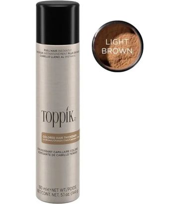 Toppik hair thickener color spray - light brown - Hairgivers