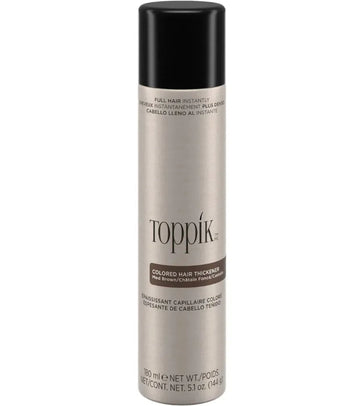 Toppik hårfortykningsmiddel fargespray - medium brun Toppik hair thickener color spray - medium brown - Hairgivers