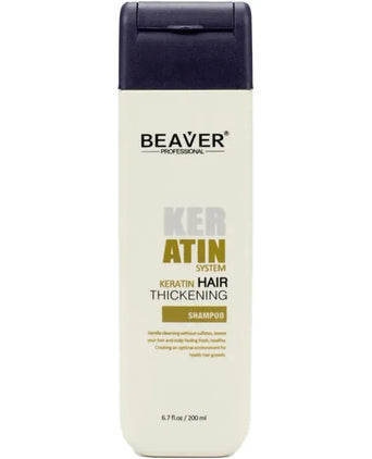 Beaver keratin shampoo (200 ml) - Hairgivers