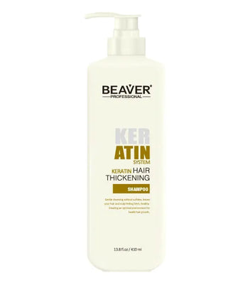 Beaver keratin shampoo (410 ml) - Hair Growth Specialist