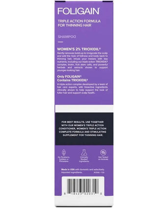 Foligain hair loss shampoo women (236 ml) - Hairgivers