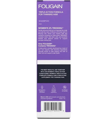 Foligain hair loss shampoo women (236 ml) - Hairgivers