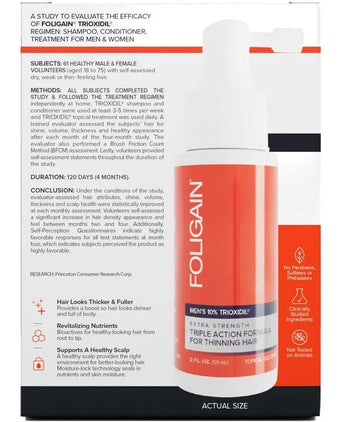 Foligain lotion men (10% Trioxidil) - Hair Growth Specialist