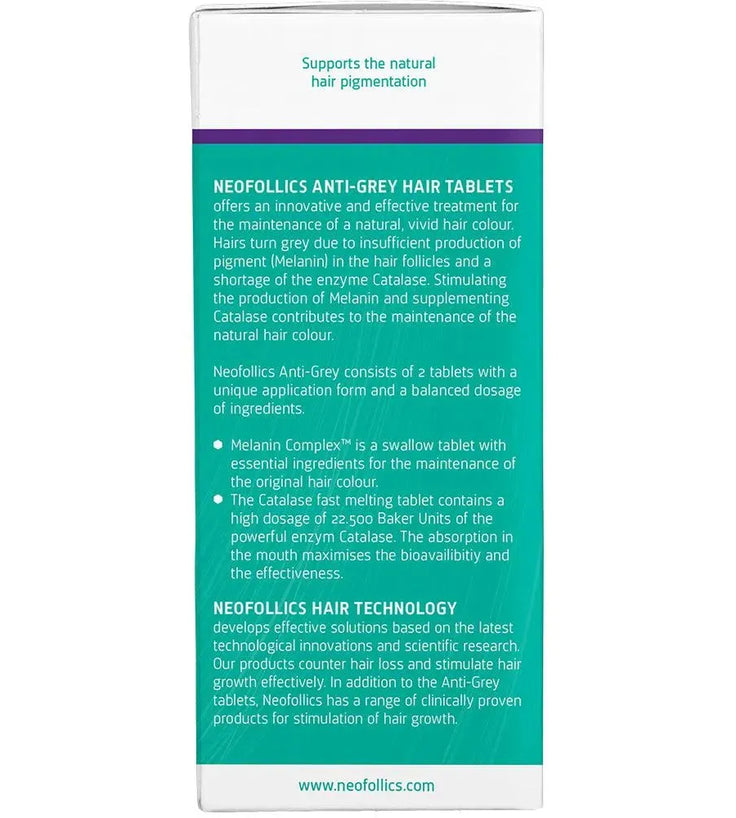Neofollics anti-grey hair tablets - Hairgivers