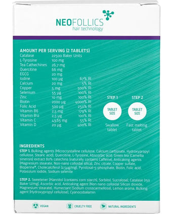 Neofollics anti-grey hair tablets - Hairgivers