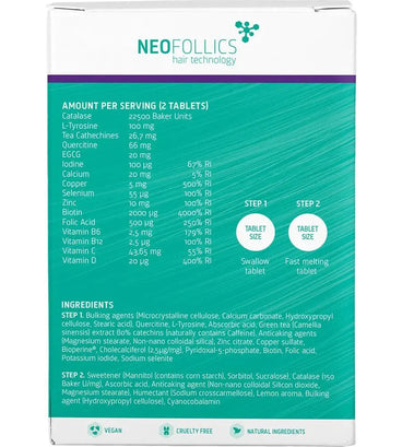 Neofollics anti-grey hair tablets - Hairgivers