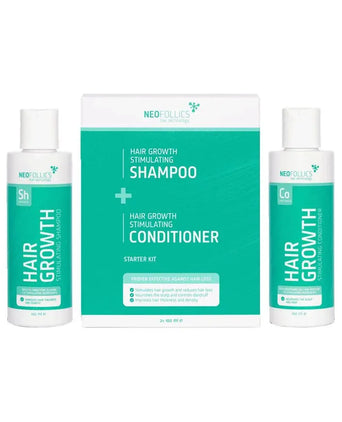 Neofollics hair growth shampoo + conditioner starter kit - Hairgivers