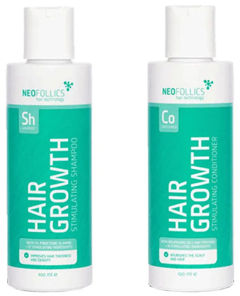 Neofollics hair growth shampoo + conditioner starter kit - Hairgivers