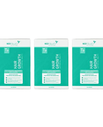 Neofollics hair growth tablets 3-pack - Hairgivers