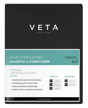 Veta shampoo + conditioner travel kit - Hairgivers